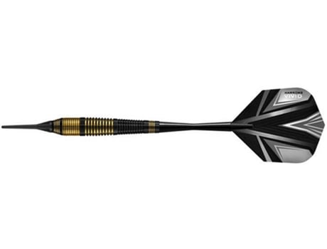Dardos HARROWS DARTS SETAS Vivid Brass Black 18G Setas
