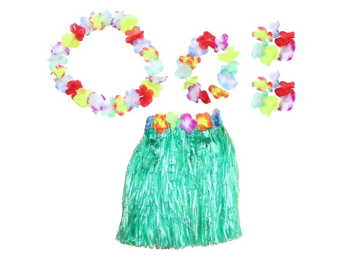 Conjunto de Saia Havaiana Hula ALLINLESS