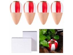 Sistema De Regaço Para Plantas - 4 Unidades - Irrigação Automática - Bolas De Água Auto-suficientes - Terracota - 190 Ml Por Unidade - Ambientalmente