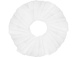 Pacote com 200 unidades de espuma EPE para proteção contra impactos em embalagens, ideal para mudanças e uso fácil.