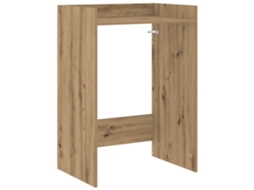 Conjunto 1 Armário Para Máquina De Lavar Vidaxl Sienna Derivados De Madeira (67,5 X 48 X 97 Cm)