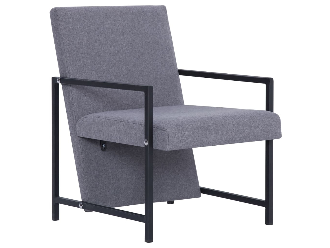 Armchair, Armchairs Vidaxl Cinzeto Tecido