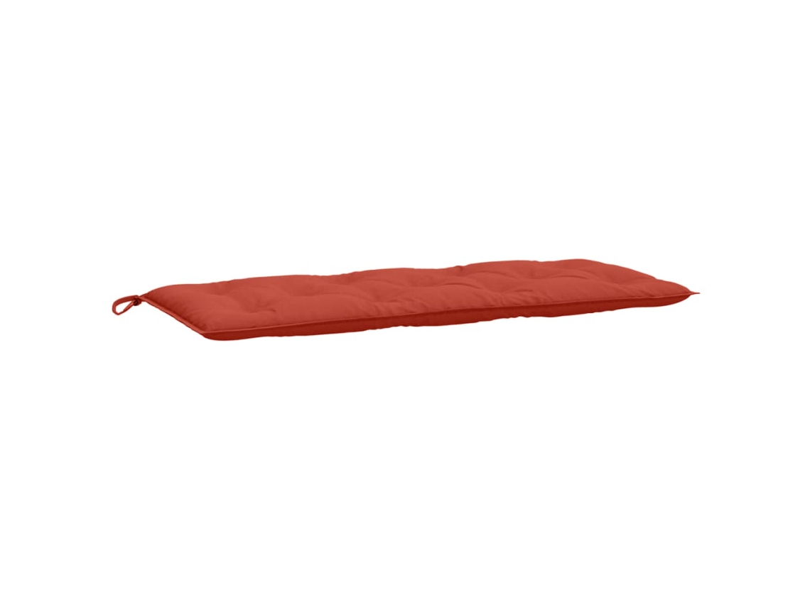 Garden Bench Cushion, Garden Bench Cushions Vidaxl Vermelho Tecido (120 X 50 X 7 Cm)