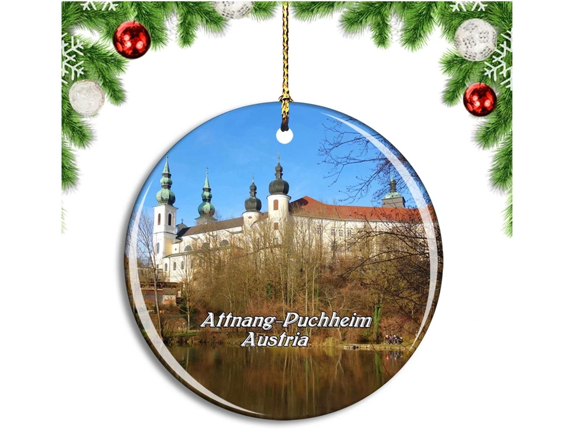 Attnang-puchheim, Áustria - Enfeite de árvore para pendurar - Coleção de viagens da cidade
