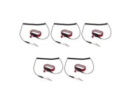 5 Peças De Pulseira Antiestática Esd Para Kit De Manutenção Ferramenta De Proteção