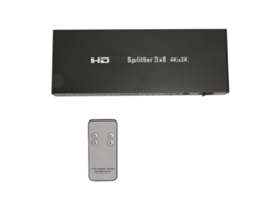 Divisor Hdmi EOOCOO (3 Entradas 8 Saídas Transmissão de Vídeo 4kx2k)