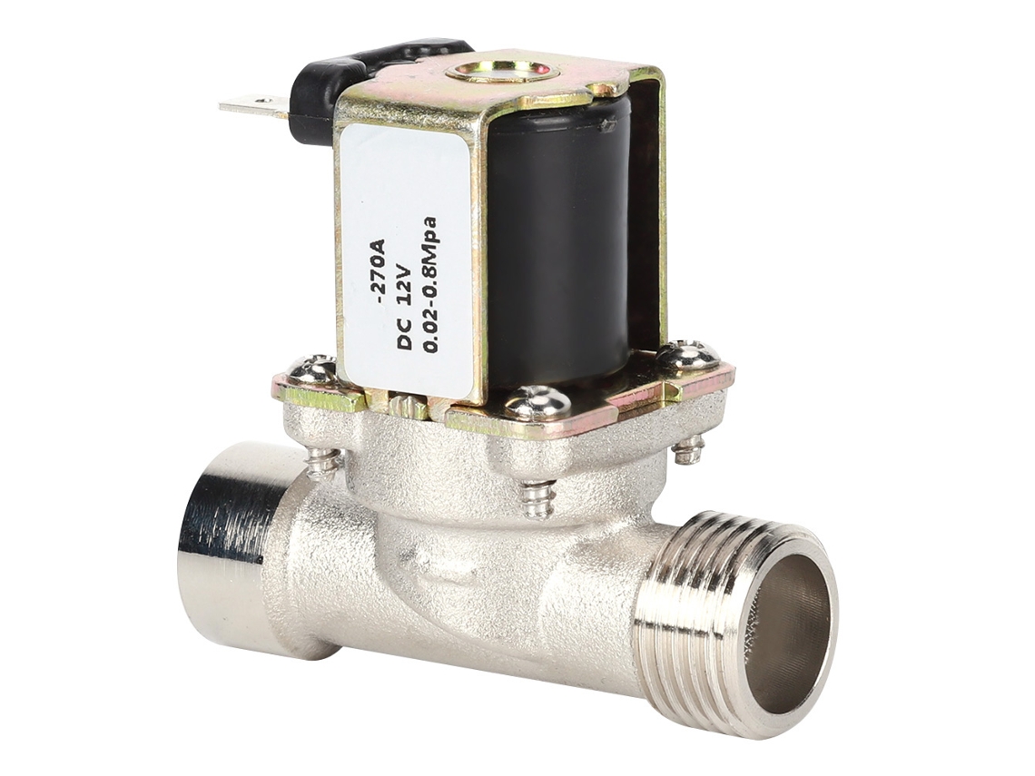Válvula De Pressão De Água Laxiscreed 2/2 Vias, Cobre, Mecânica, Normalmente Fechada, 12v Dc