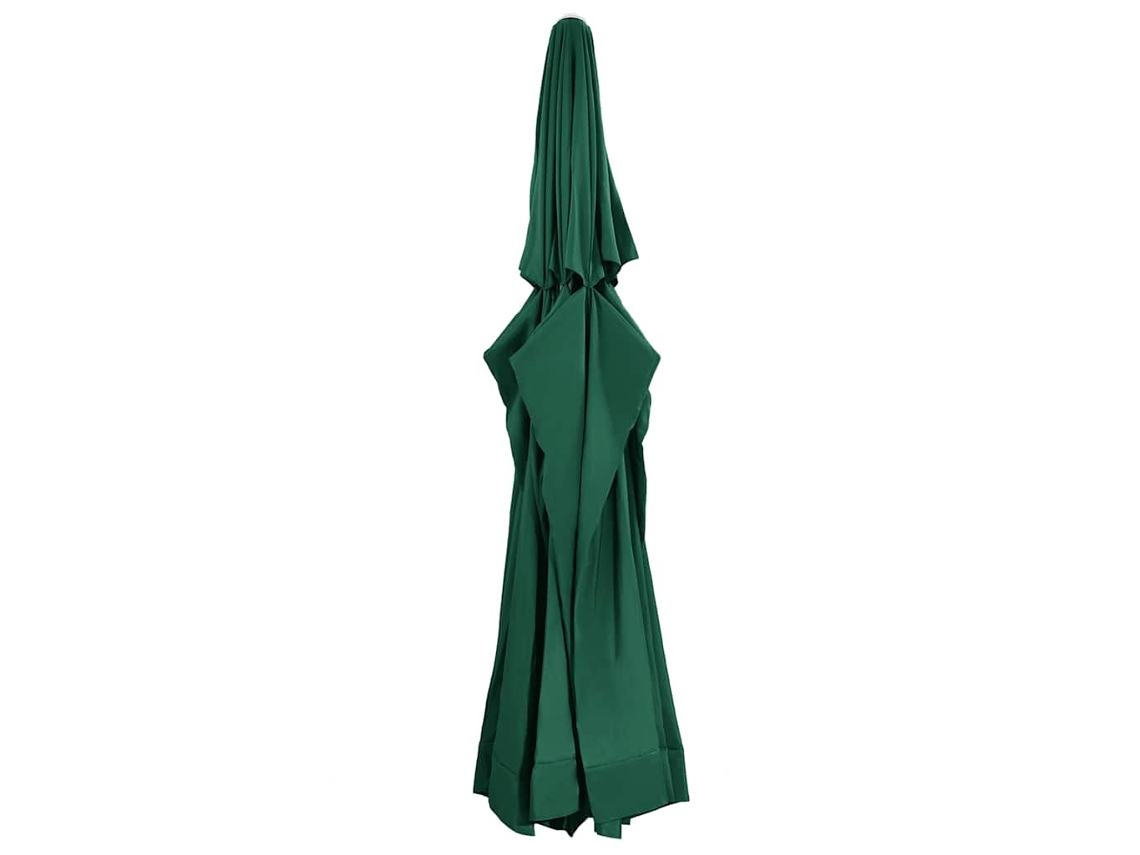Vidaxl Tecido De Substituição P/ Guarda-sol De Exterior 610 Cm Verde