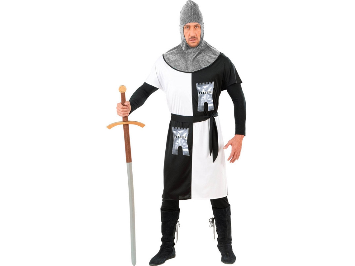 Fato de Homem WIDMANN Guerreiro Medieval Branco (Tam.: S)
