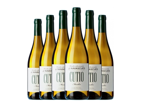 Vinho branco J. NAVASCUÉS Cutio Momentos para siempre Macabeo Cariñena (0.75 L - 6 Unidades)