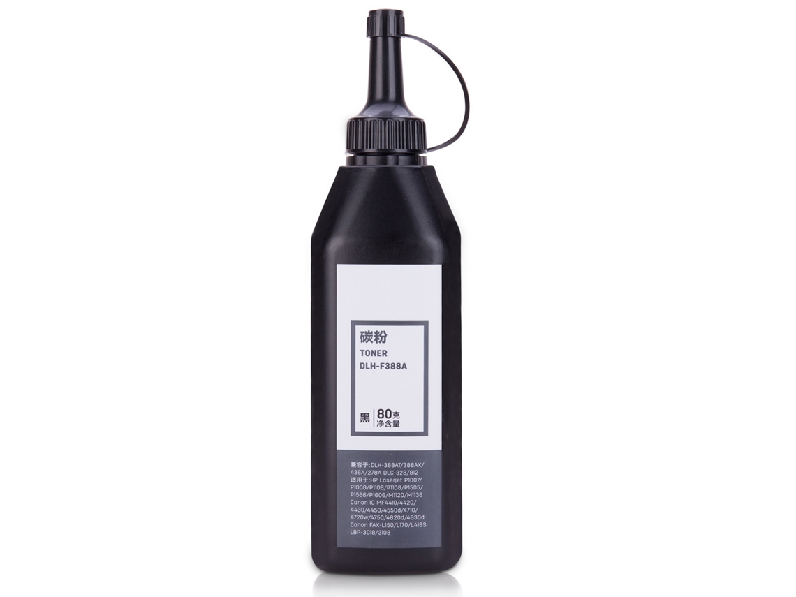 Repuesto De Cartucho De Tóner En Polvo Negro De 80 G Para Impresora Láser, Accesorios Y Piezas Dlh‑f388a