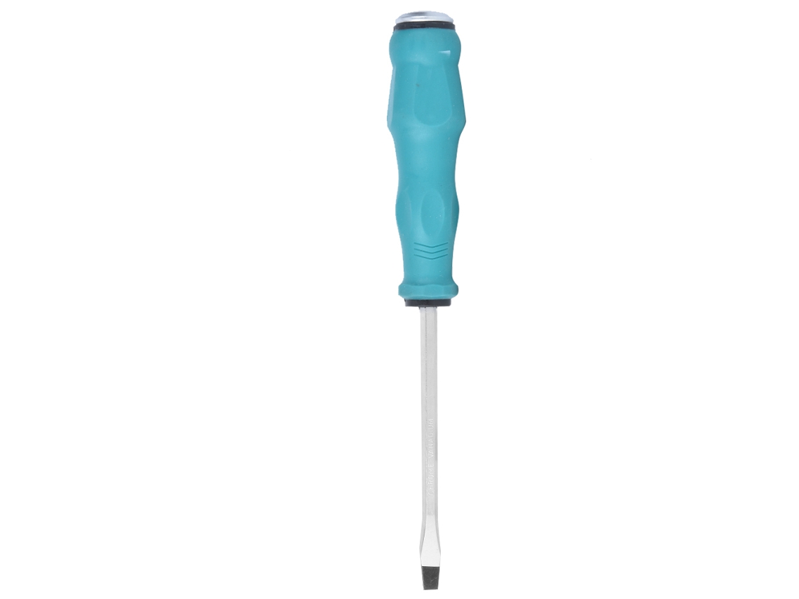 Chave De Fenda 6x125mm Com Caule De Aço Para Parafusos 6mm Ferramenta De Reparo Manual Casa Eletricista