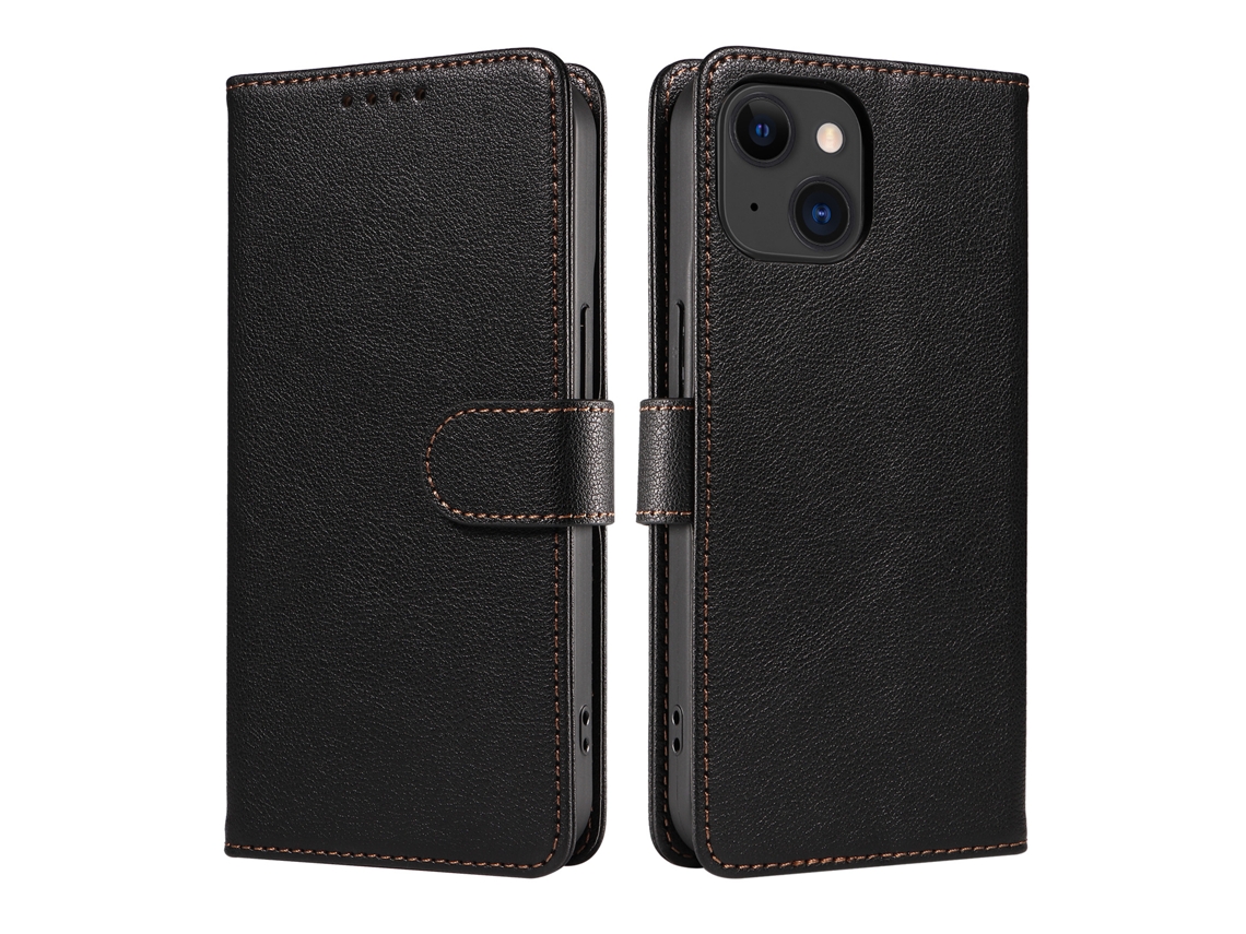 Capa Para Iphone 17 Pro, Capa Flip, Preta
