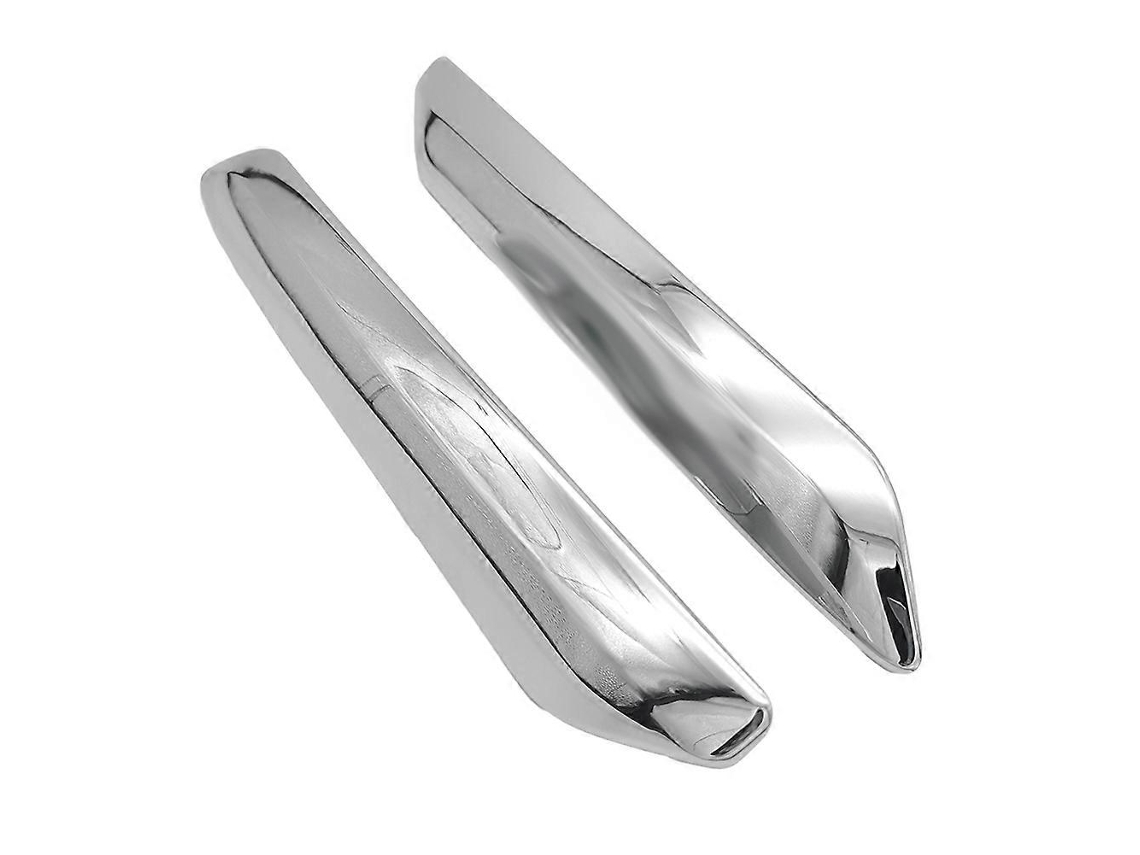 1pair Friso De Capa De Listra Do Para Choque Traseiro Cromado Para C5 2009 2012
