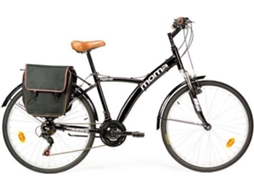 Bicicleta de Cidade MOMA BIKES BIHYBNUN Preto (160x22x81 cm)