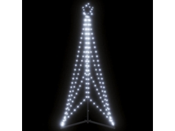 Vidaxl Led Árvore De Natal 363 Leds Branco Frio 182 Cm