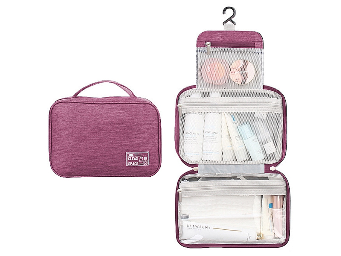 Necessaire Elysve Gancho Para Viagem Resistente À Água