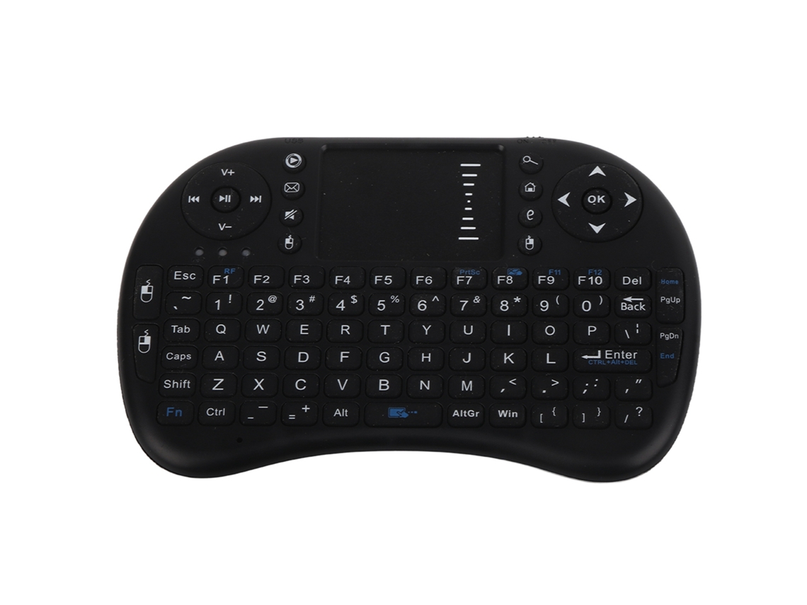 Teclado Qwerty 83 Teclas LAXISCREED Sem Fio 2.4g Controle Remoto