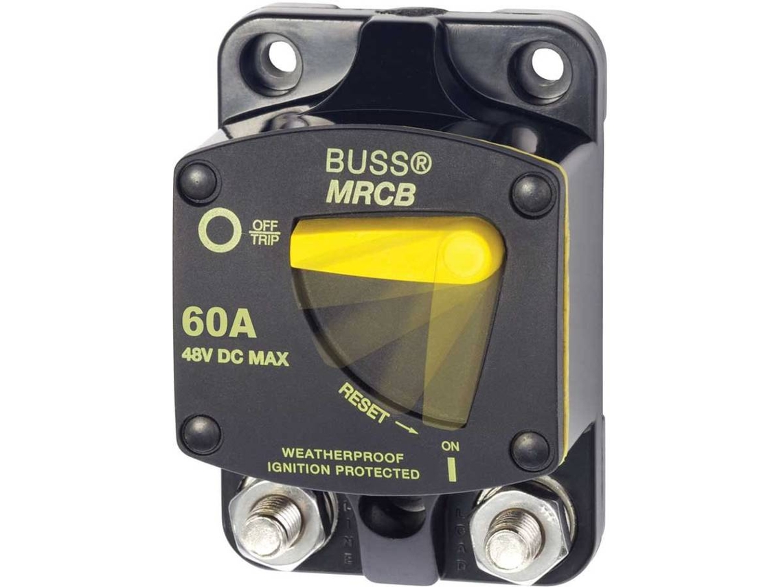 Interruptor BLUE SEA Thermal Circuit Breaker 60A Preto