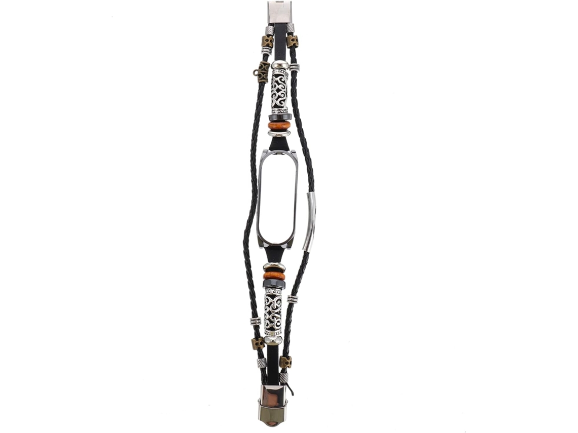 Pulseira de couro vintage GOKOCO, confortável e durável para atividades esportivas