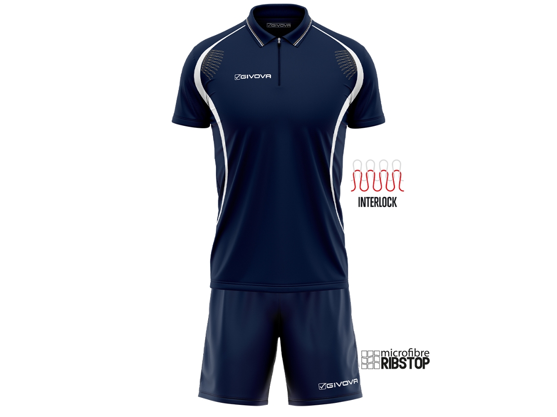 Conjunto de treino Givova 3XL: conforto e estilo para atletas