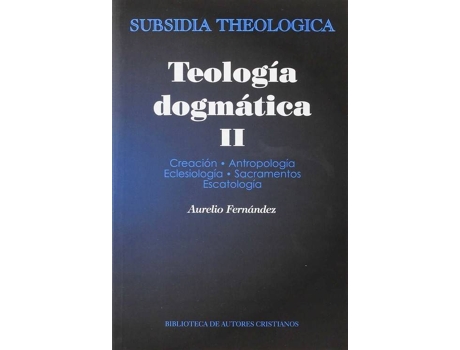 Livro Teología Dogmática, II
