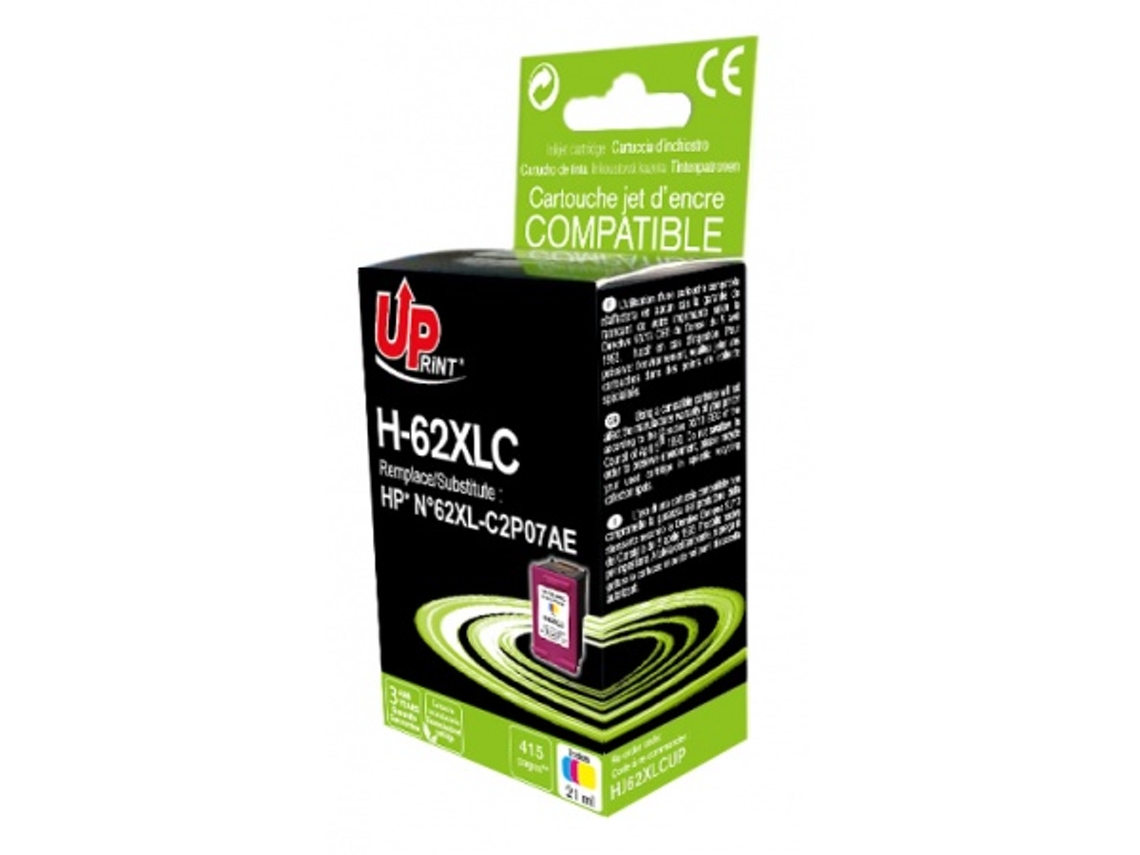 Tinteiro Genérico para Hp Officejet 5740 62Xl C UPRINTJET