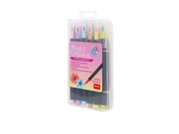 Brush Pen LEGAMI 12 Cores Pastel