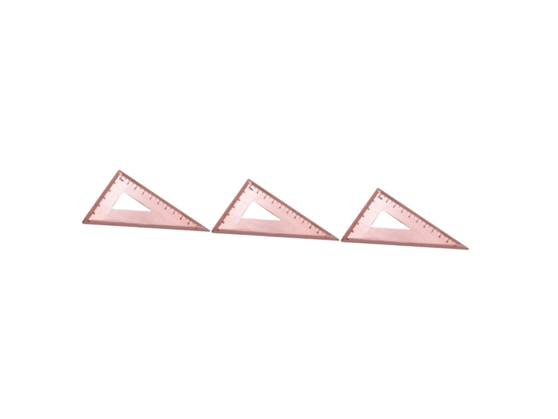 Régua De Cobre Angooily, Conjunto De 3 Peças, Portátil, Para