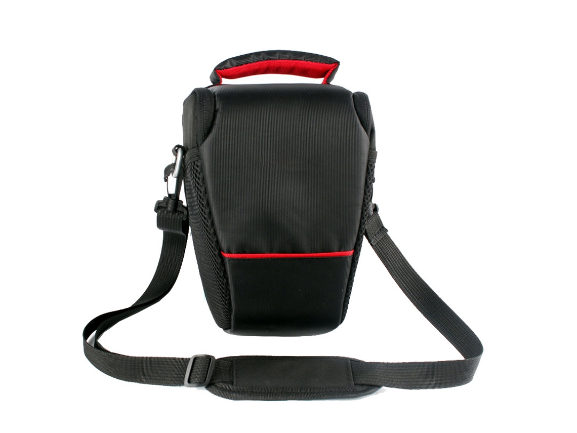 Mochila Triangular Para Câmera Com Uma Única Alça Para O Ombro.
