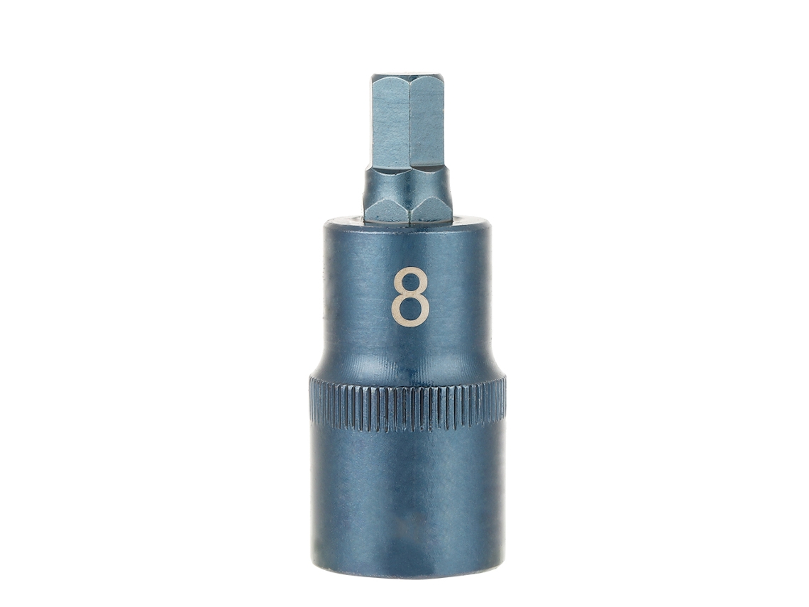 Adaptador De Soquete Hexagonal Para Parafusadeira Elétrica (1/2''×50×h8) Soquetes De Acionamento