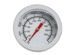 50~500 Graus de Aço Churrasco Termômetro Smoker Grill Temperatura Termôm Etro do Forno GOKOCO