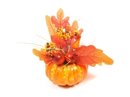 Cenário de bonsai de mesa, para decoração de Halloween, Ação de graças, outono, inverno | S/MARCA