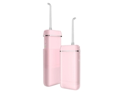 Irrigador Oral Flosser Dental Portátil Para Remoção De Tártaro Flossing De Água Oral Rosa Yizhood