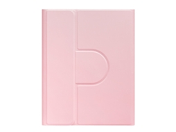 Capa Com Teclado Bluetooth Compatível Com Ipad De 10,9/11", Touchpad, Giratória 360°, Magnética, Cor Rosa