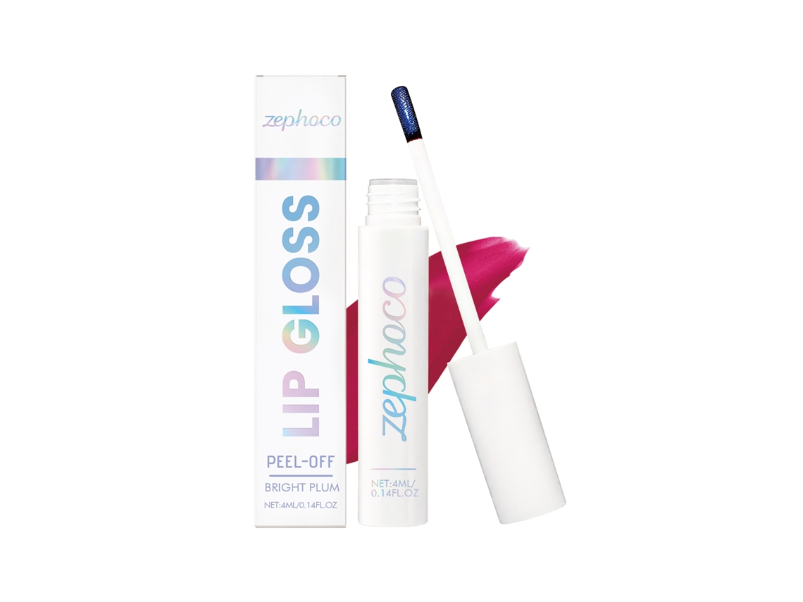 Bright Plum, Tinta Gloss com Proteção Antipértido e Fórmula de Longa Duração LAXISCREED