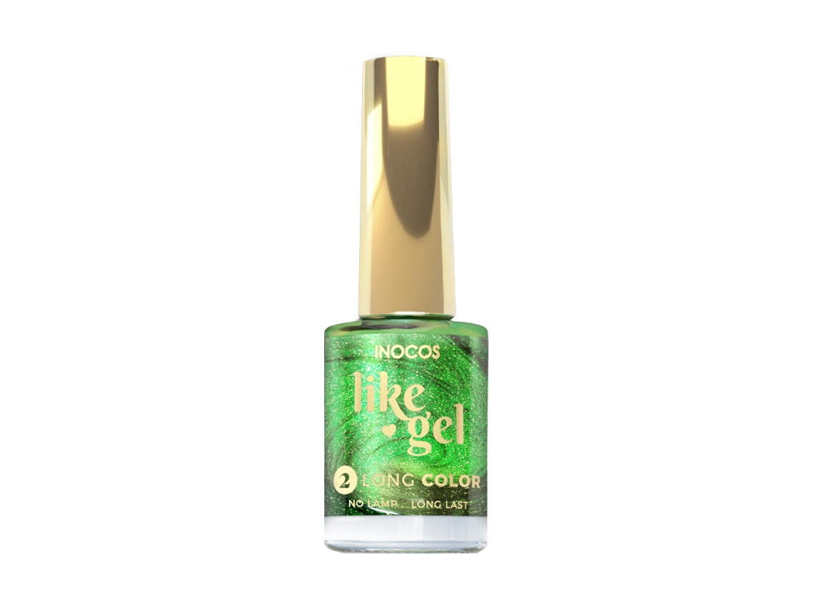 Verniz de Gel INOCOS Like Gel 134 Verde Neptuno