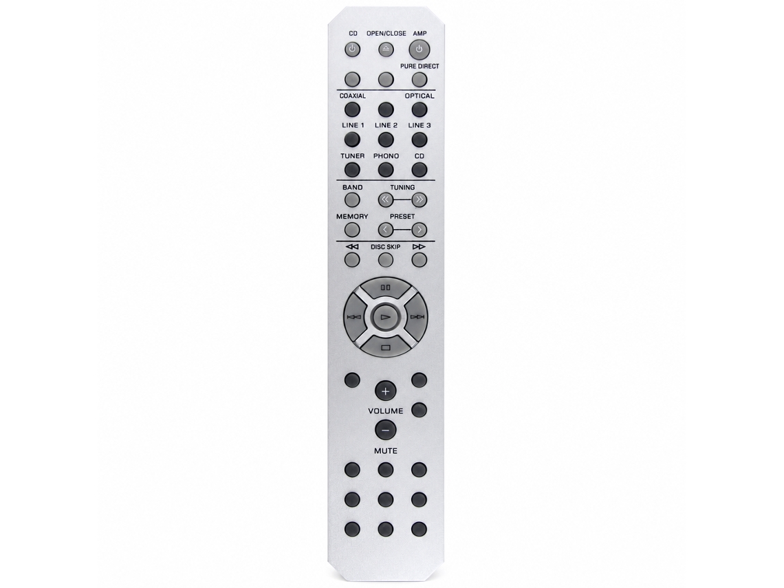 Comando À Distância Compatível Com Amplificador E Sistema De Áudio Yamaha Ras13_zhd