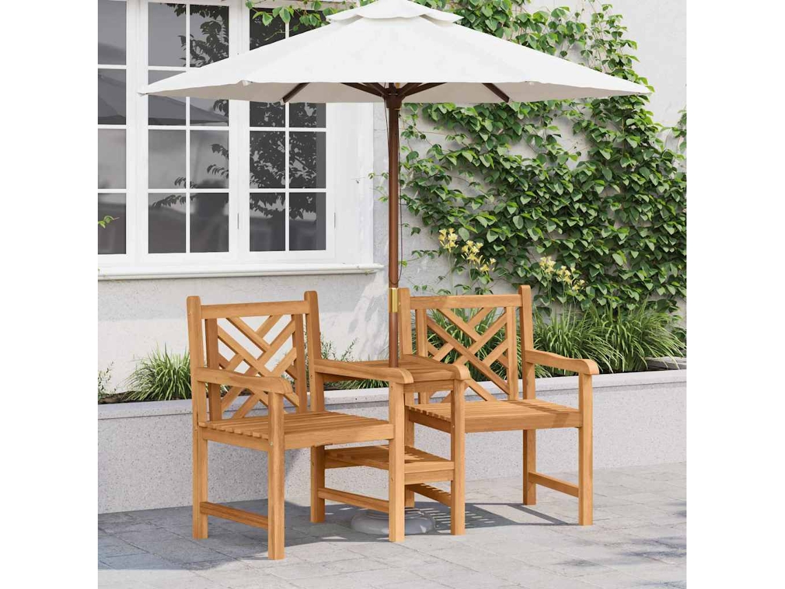 Vidaxl Cadeiras De Jardim E Exterior 152 X 63 X 89 Cm