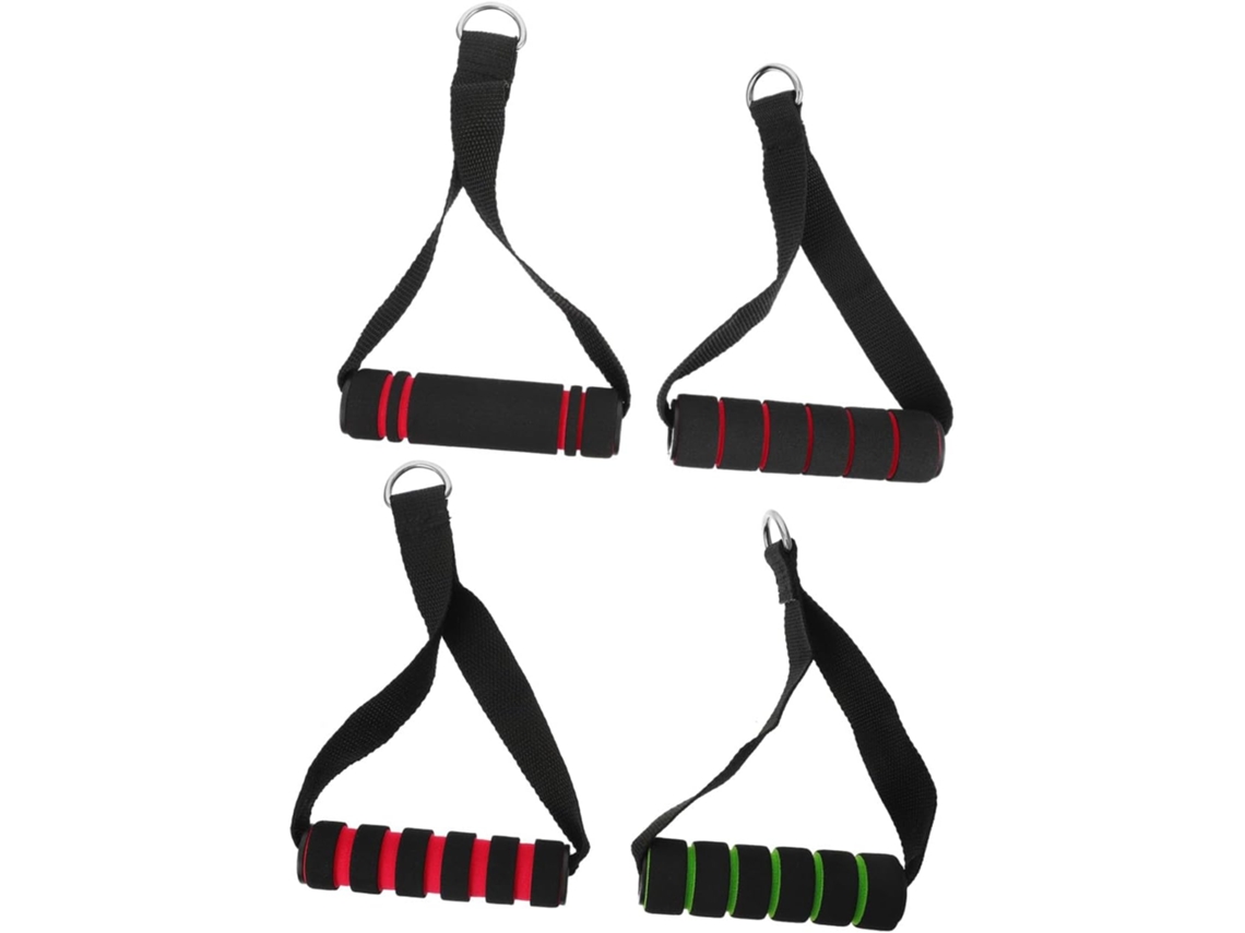 Abaodam Conjunto De 4-faixas Elásticas Resistência Para Treino, Com Alças Profissionais Fitness E Pegada