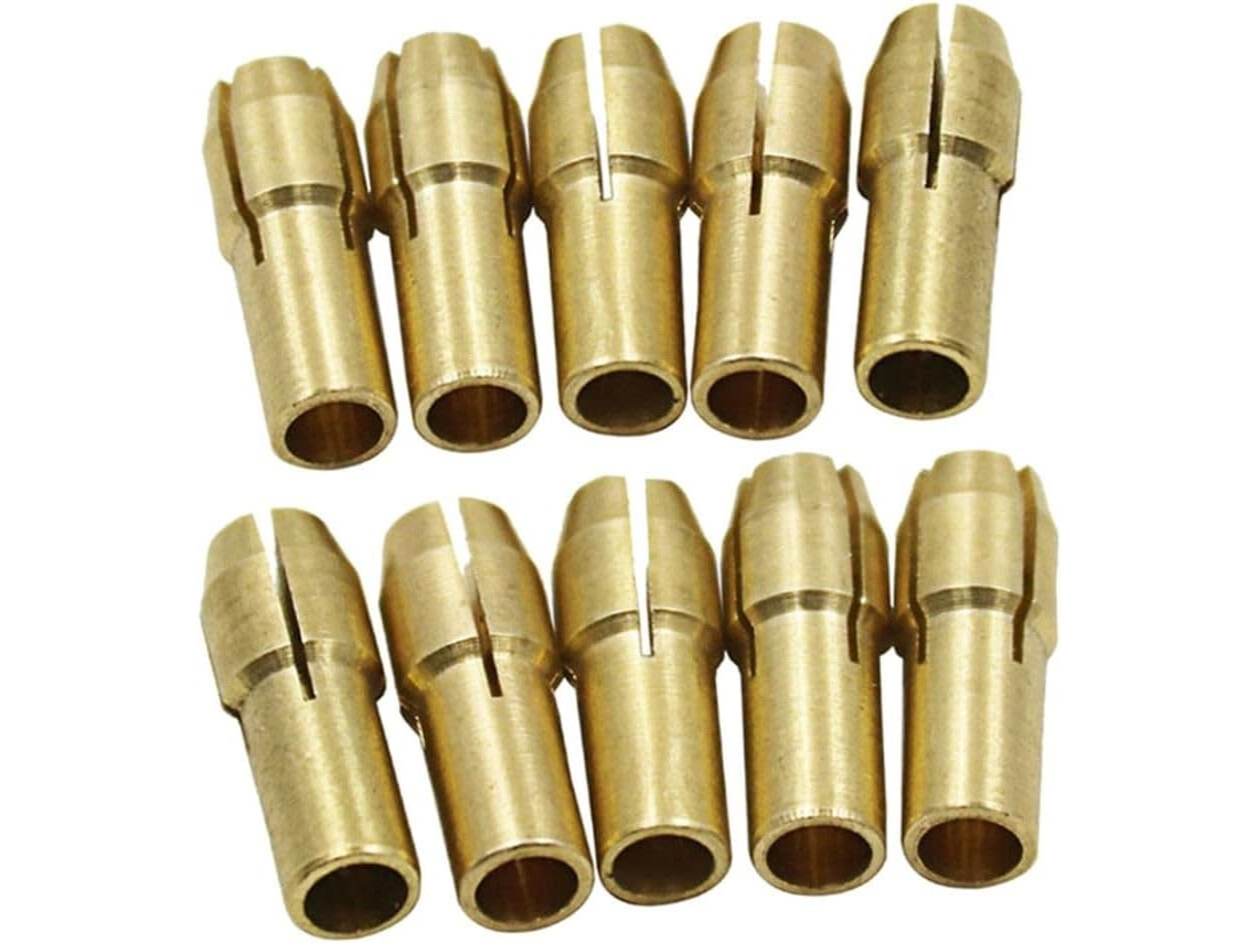 Mandril Para Brocas De 0,5 A 3,2 Mm E 4,8 Mini Rotativas, Em Cobre