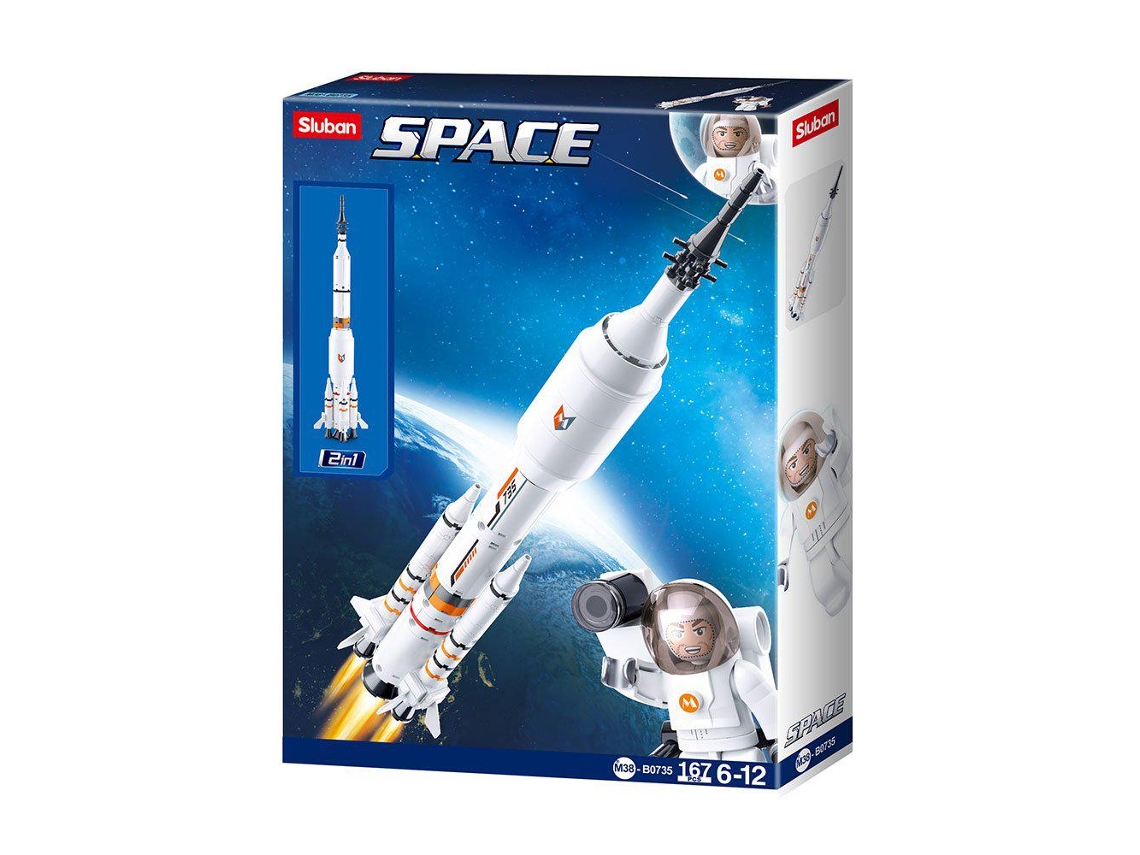 Space Rocket Marte 167 Peças