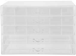 Caixa Organizadora De Joias Nuobesty Com Gavetas, Ideal Para Brincos E Colares.