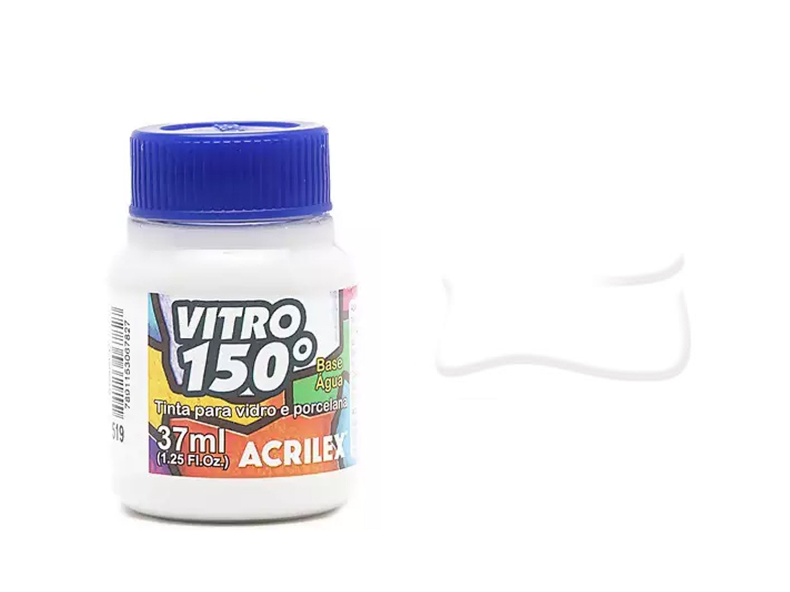 Vitro 150º 37Ml Branco 519 Acrilex 
