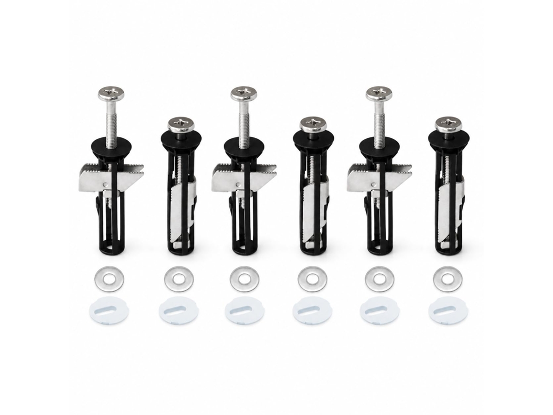 Kit De Parafusos Fixação Para Assento Sanitário Reforçado, Parafusos De Travamento M5 Para Assento Sanitário, Conjunto