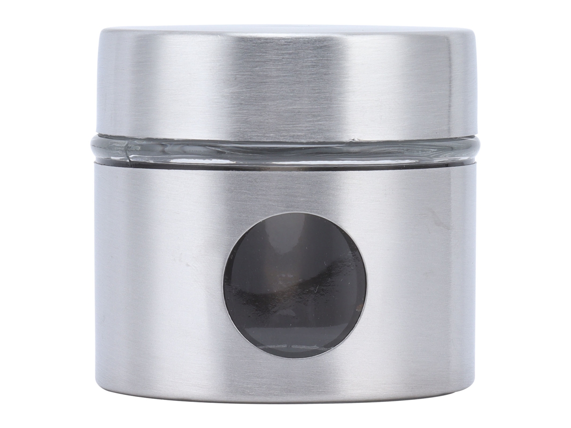 Pote Mini de Café Airtight com Tampo de Ferro | S/MARCA