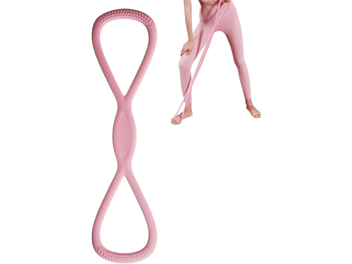 Faixas Elásticas De Resistência Com Alças Para Exercícios | Corda Elástica Silicone Em Formato