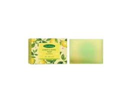 Sabonete Natural com Manjericão Fresco e Suavidade de Limão para a Pele LAXISCREED