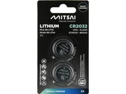 Pilhas Lítio MITSAI CR2032 (2 Unidades)