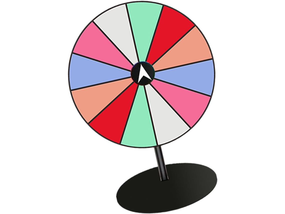 Jogo de Mesa Giratório com Roleta SFUSHOS